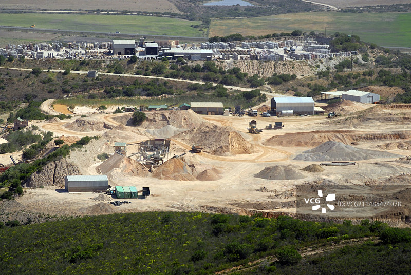 南非沙矿图片素材