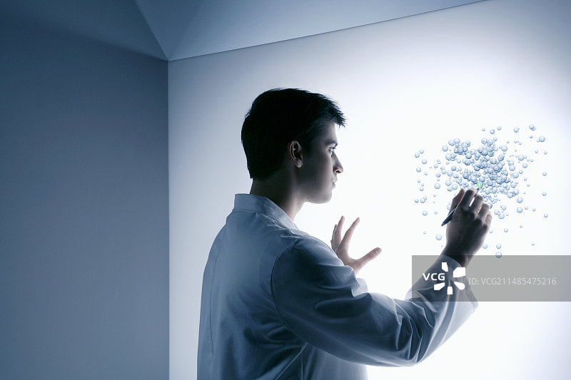 蛋白质组学研究图片素材