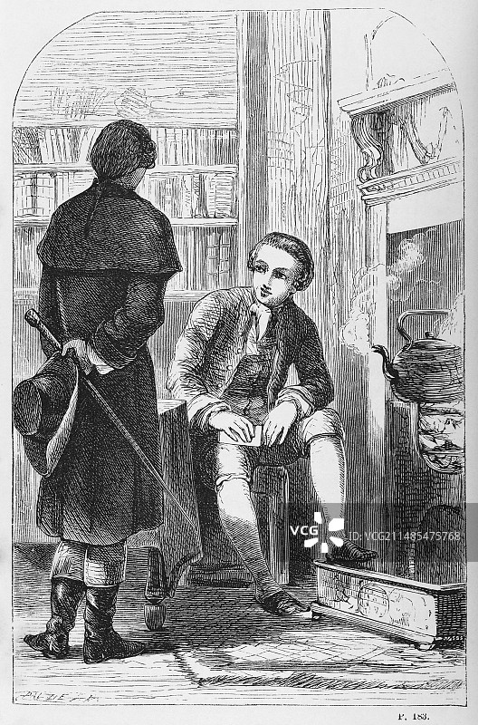 苏格兰工程师詹姆斯·瓦特图片素材