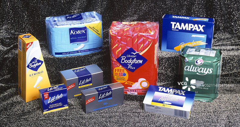 女性卫生用品图片素材