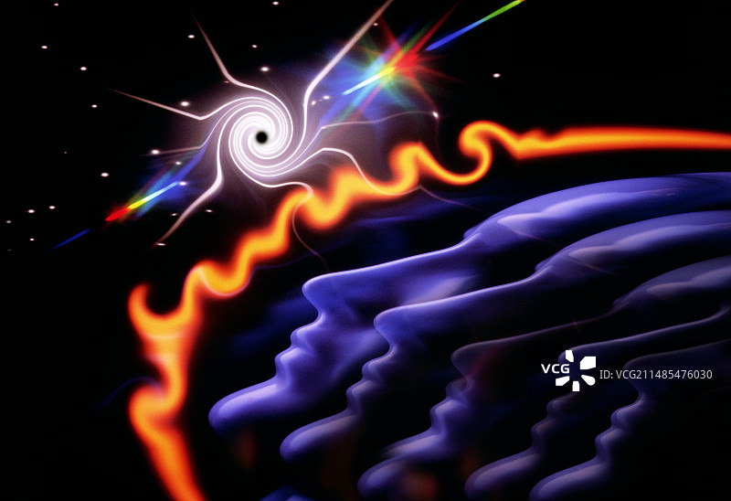 黑洞事件视界图片素材