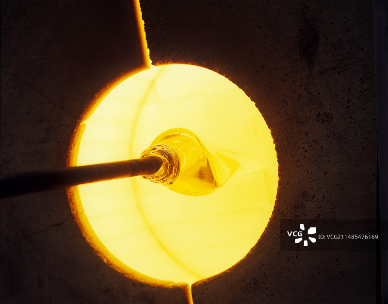 玻璃生产图片素材