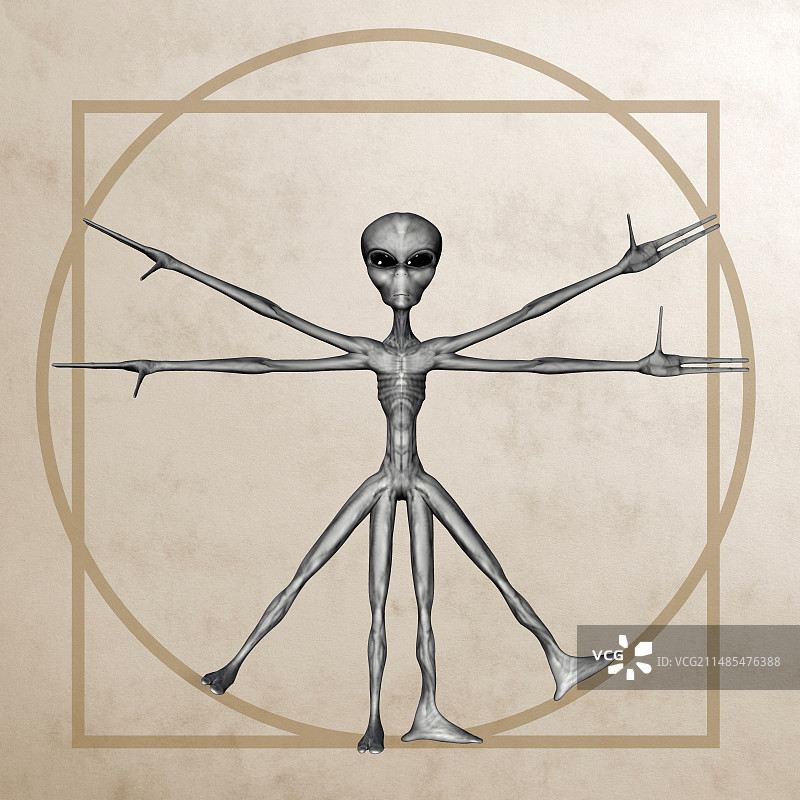 外星人艺术作品图片素材