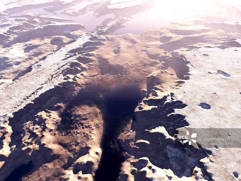 火星上的水图片素材