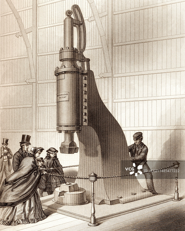 蒸汽锤图片素材