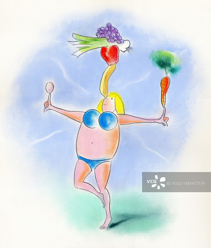 健康的饮食习惯图片素材