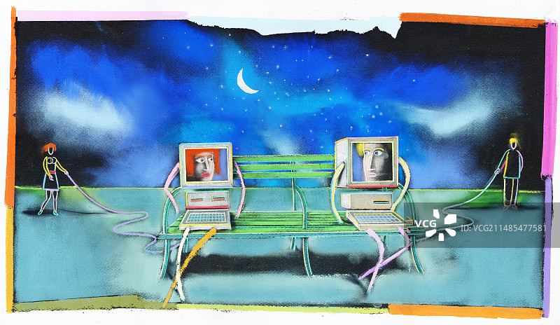 线上约会图片素材