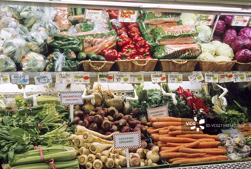 认证有机农产品图片素材