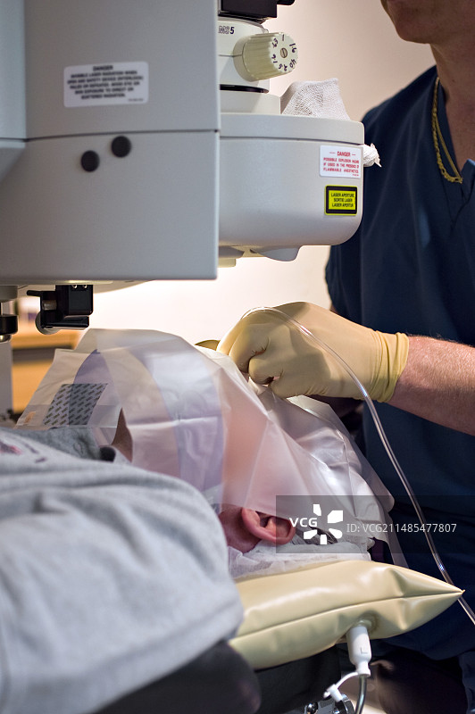激光眼科手术图片素材