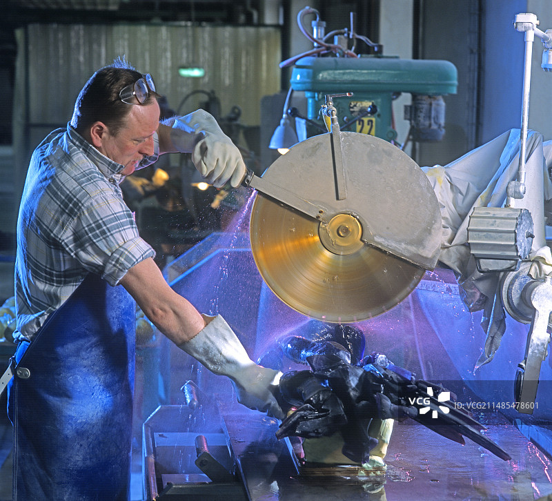 水晶玻璃器皿制造图片素材