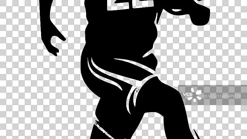 极简扁平足球标志图片素材