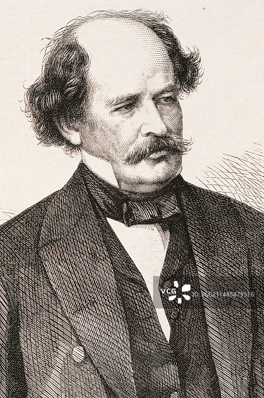 马修·方丹·莫里：美国海洋学家图片素材