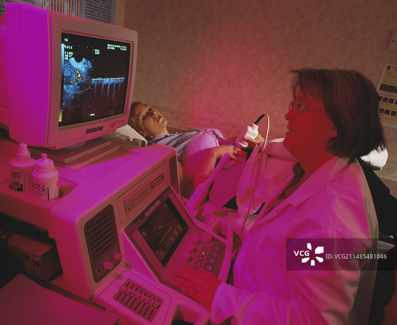 多普勒超声扫描图片素材