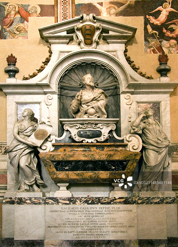 意大利佛罗伦萨伽利略墓图片素材