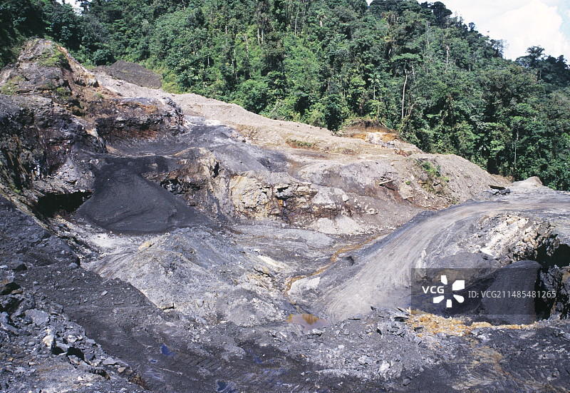 焦油矿图片素材