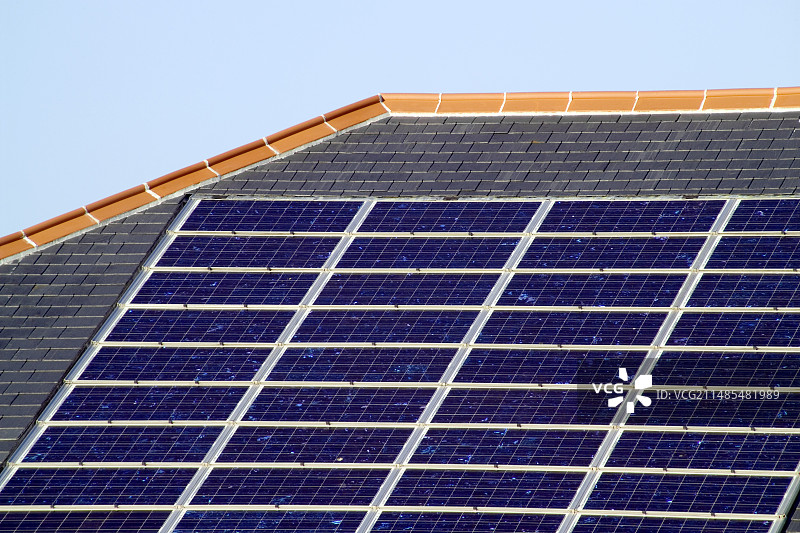 太阳能电池板图片素材
