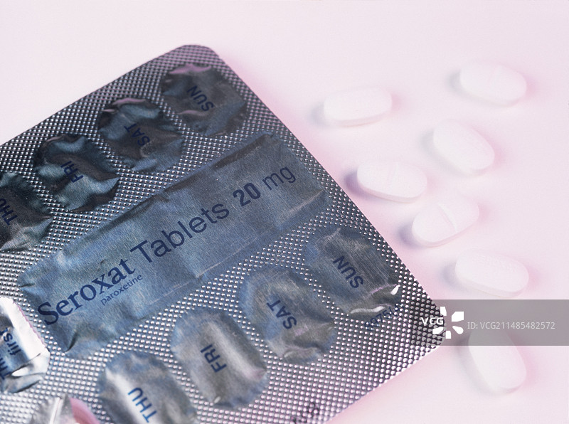 抗抑郁药物图片素材