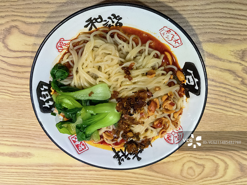 一碗重庆小面特色美食小吃图片素材