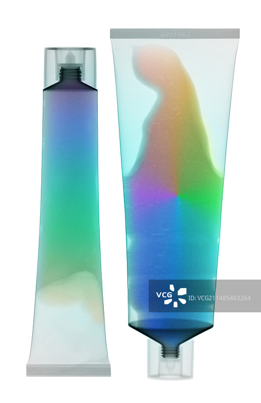 凝胶管，X光片图片素材