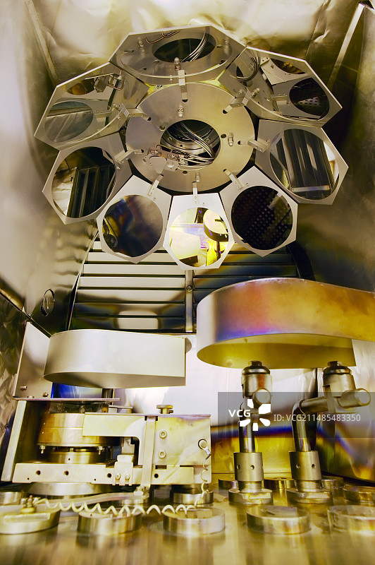 MEMS生产，金属蒸发图片素材