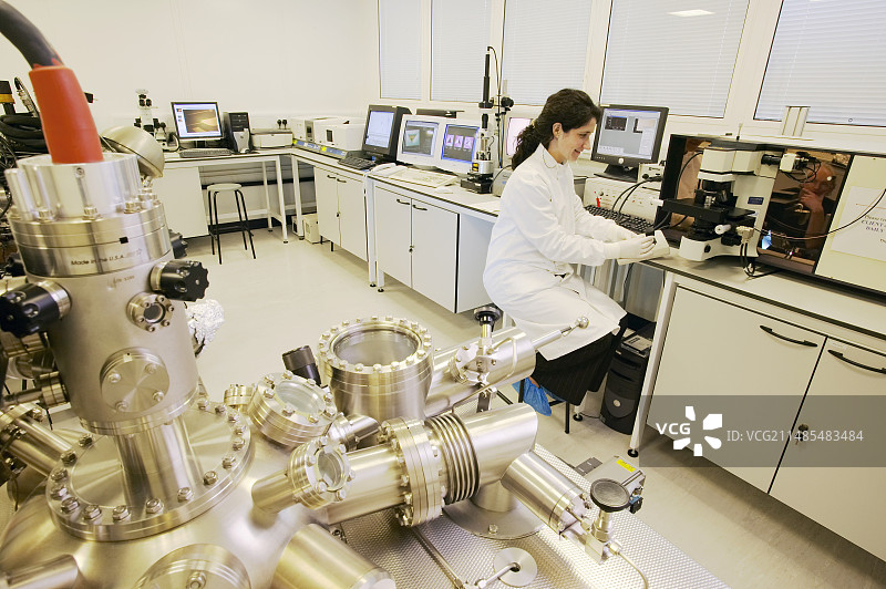 纳米探针分析实验室图片素材