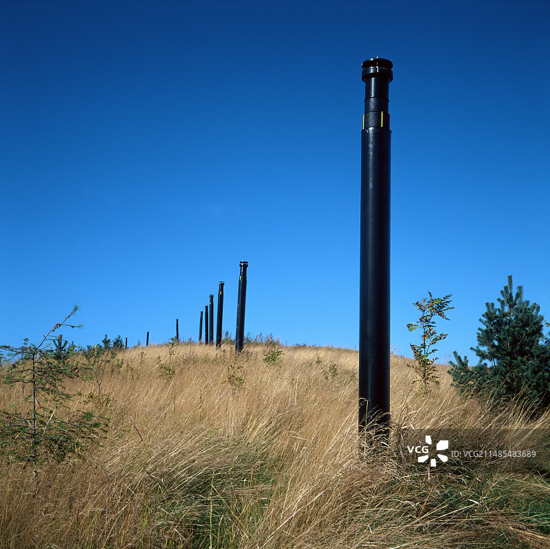 垃圾填埋场场地修复图片素材