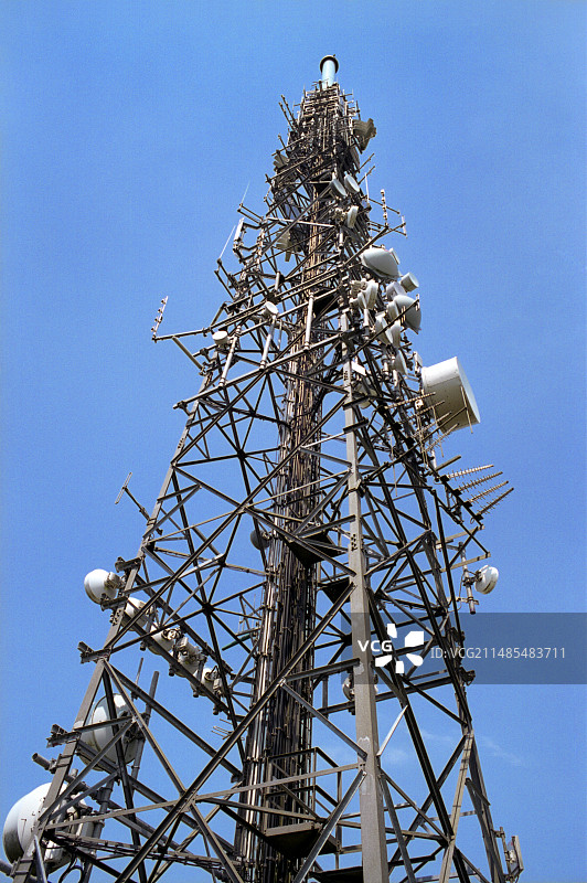 瑞金发射站桅杆图片素材