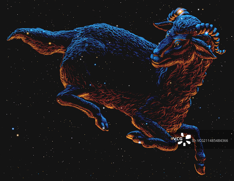 白羊座图片素材