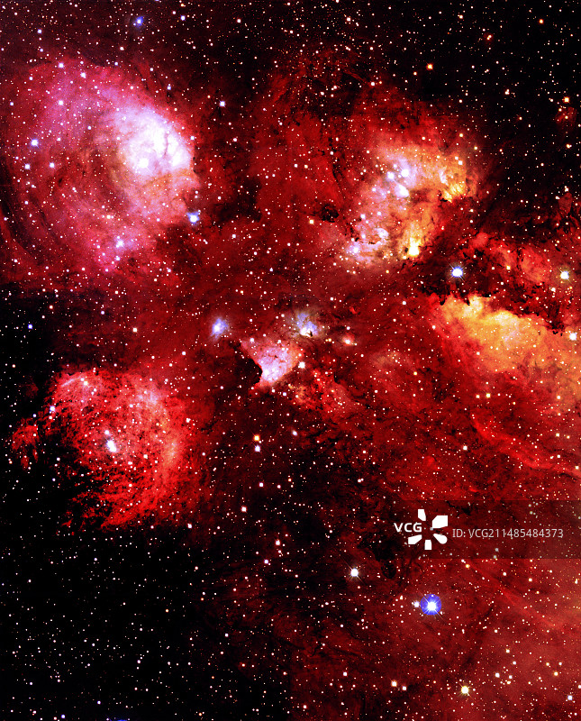 熊爪星云图片素材