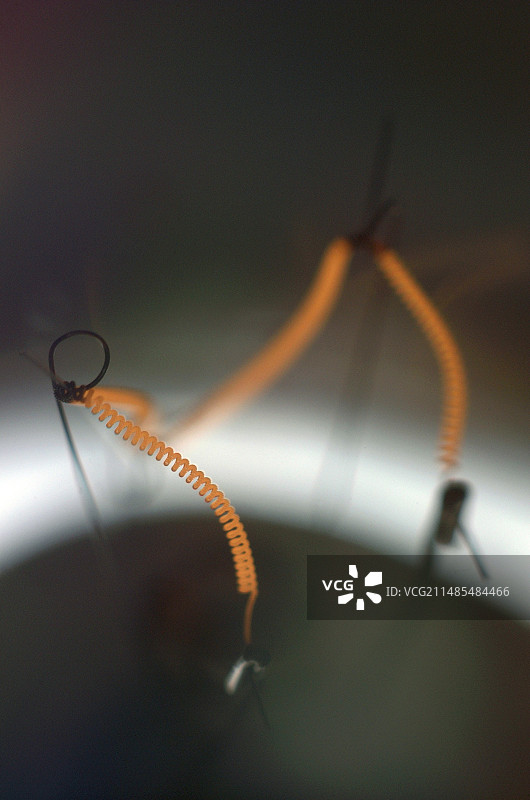 灯泡灯丝图片素材