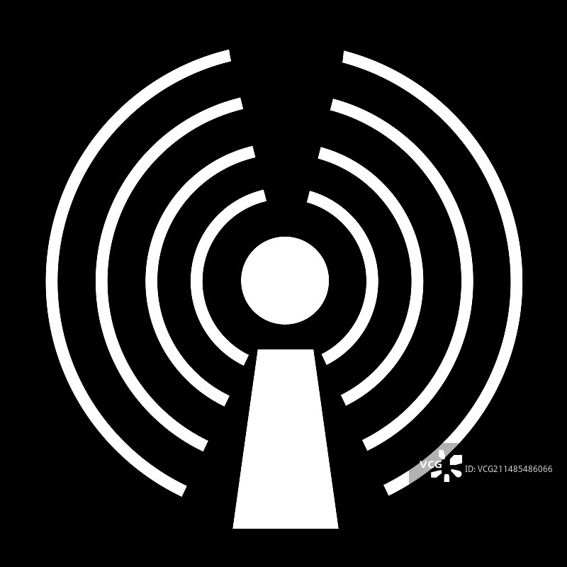 无线网络信号图标图片素材