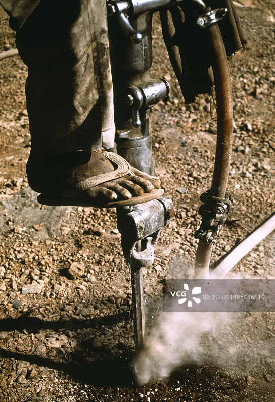 气动钻孔图片素材