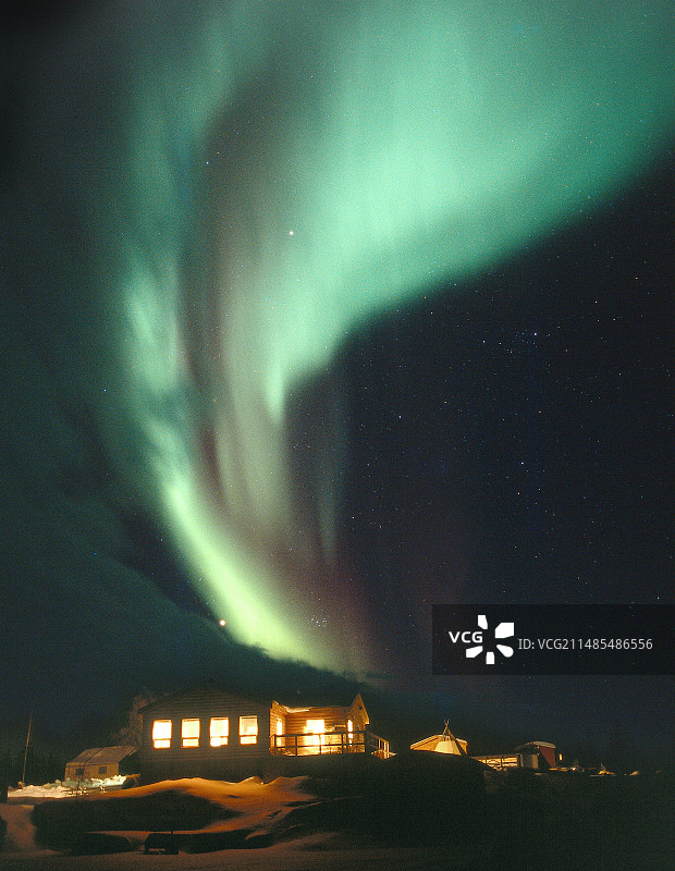 北极光图片素材