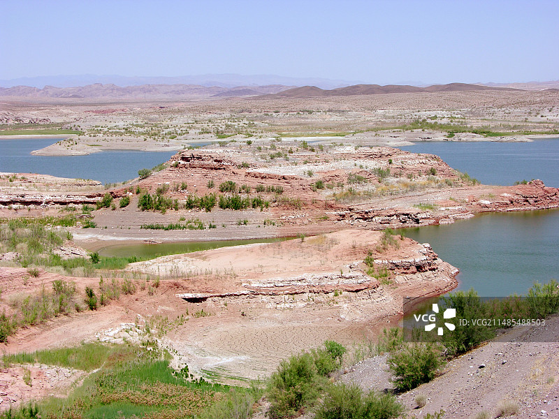 干旱时期的米德湖图片素材