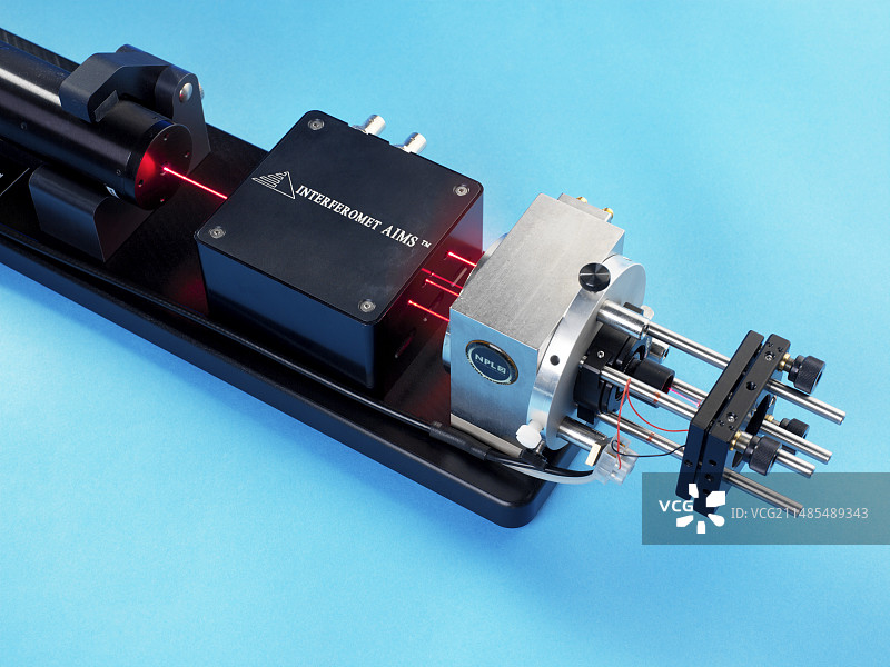 激光干涉仪研究图片素材