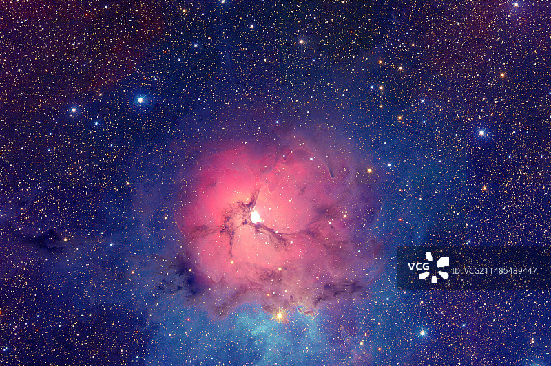 三裂星云图片素材