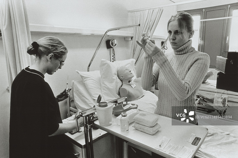 实习护士图片素材