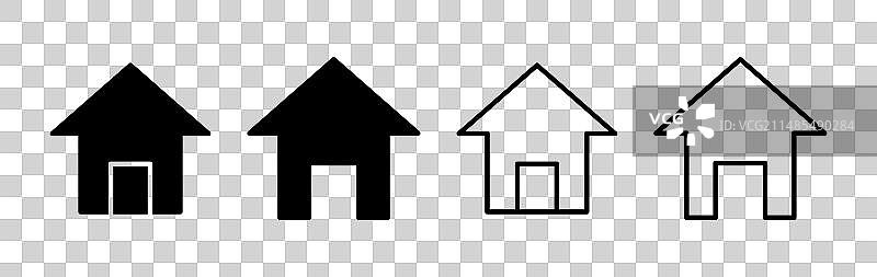 房屋图标图片素材