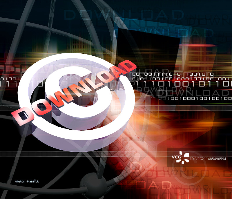 网络盗窃图片素材