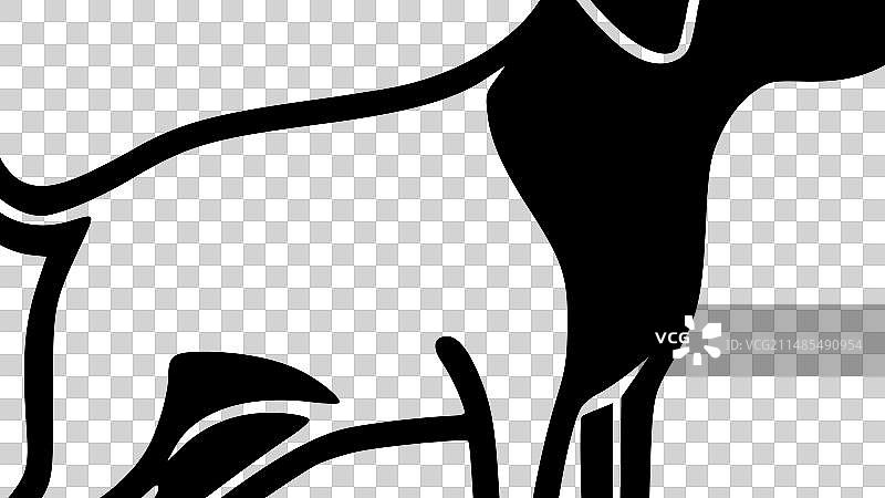 狗-高品质的标志-理想的t恤图片素材