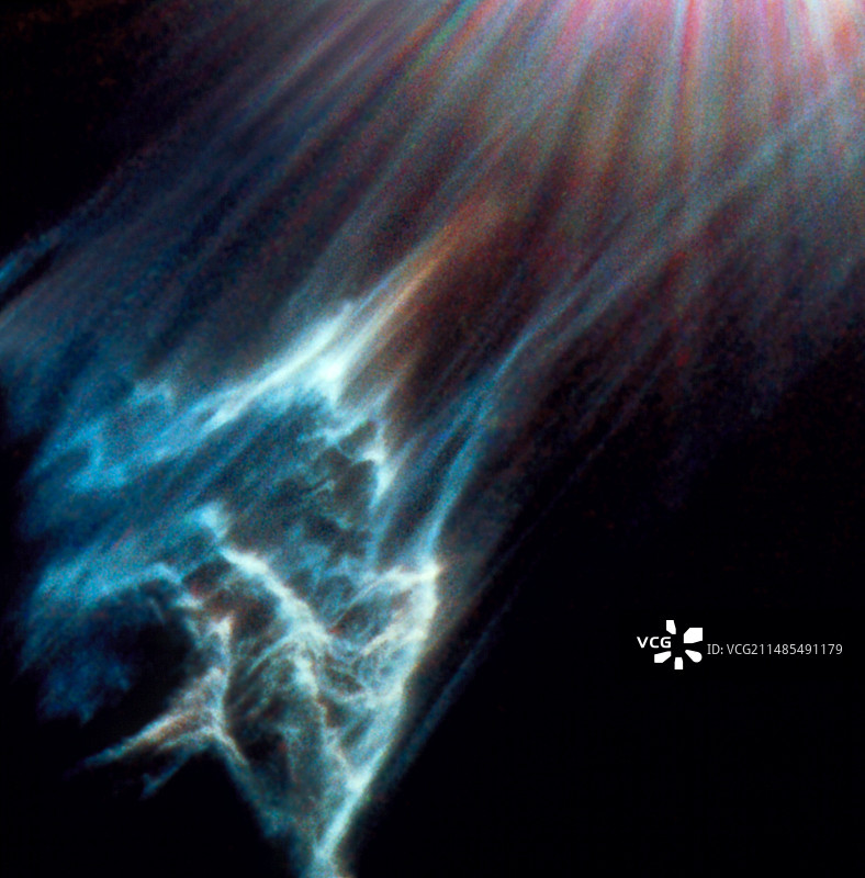 反射星云图片素材