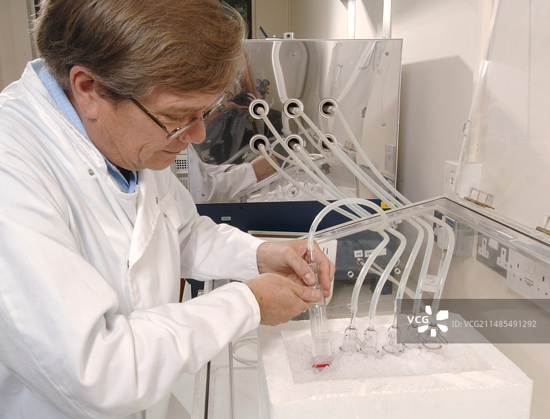 放射性示踪剂植物研究图片素材