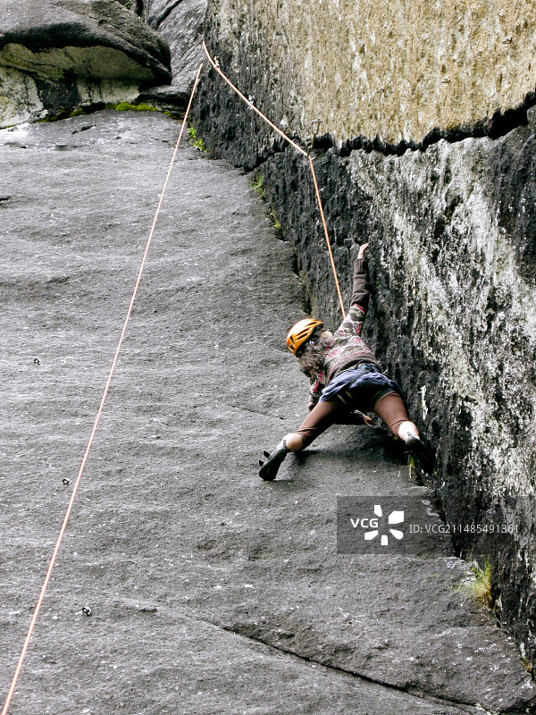 攀岩者图片素材