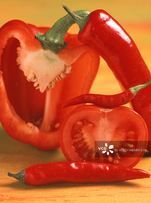甜椒和番茄图片素材
