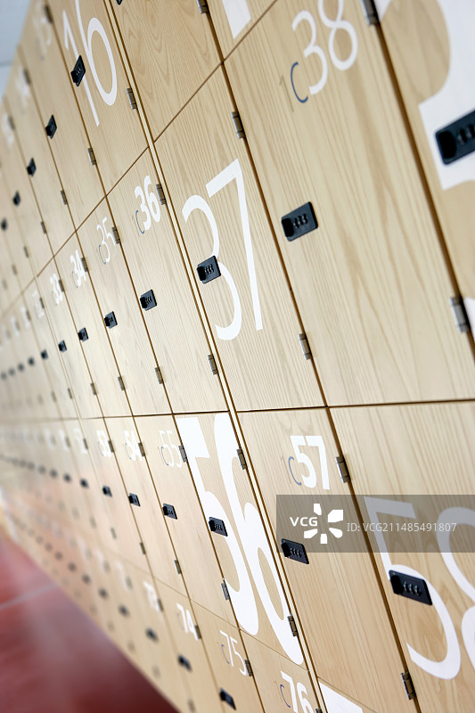 学校储物柜图片素材