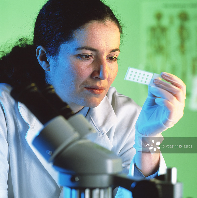 显微镜样本图片素材