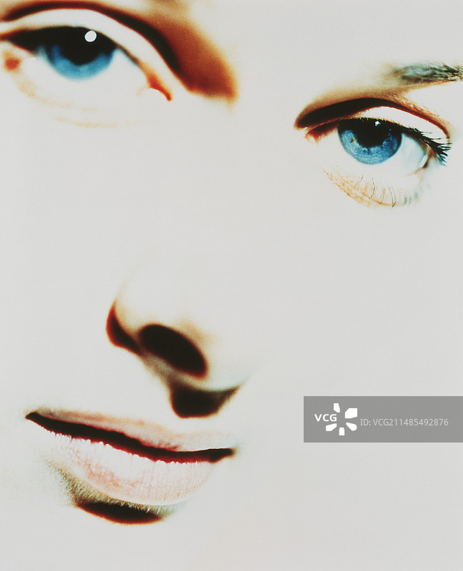 女人的脸图片素材