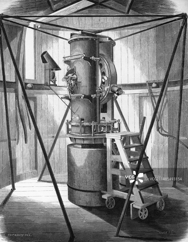 爱里埃的经纬仪图片素材