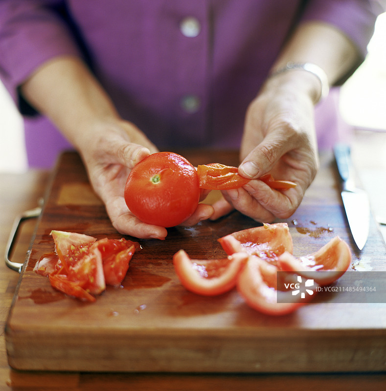 番茄预处理图片素材