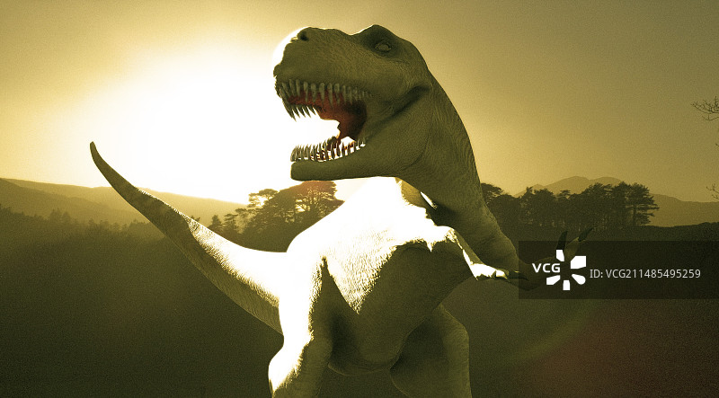 霸王龙恐龙图片素材